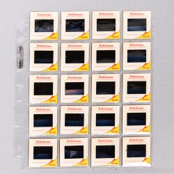 20 Pocket SLIDE PAGE for 3-Ring Bin